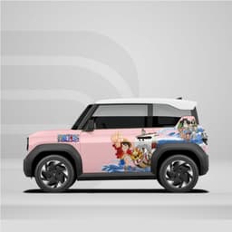 [HỎA TỐC] Sticker Dán Tem Decal Xe VF3 Mẫu One Piece In Hình Theo Yêu Cầu IB Shop Temxe.Net 3