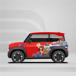 [HỎA TỐC] Sticker Dán Tem Decal Xe VF3 Mẫu One Piece In Hình Theo Yêu Cầu IB Shop Temxe.Net 8