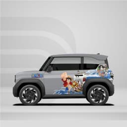 [HỎA TỐC] Sticker Dán Tem Decal Xe VF3 Mẫu One Piece In Hình Theo Yêu Cầu IB Shop Temxe.Net 7