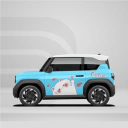 [HỎA TỐC] Sticker Tem Dán Decal Xe VF3 Mẫu Cutie In Hình Theo Yêu Cầu IB Shop Temxe.Net 3