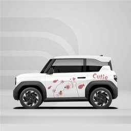 [HỎA TỐC] Sticker Tem Dán Decal Xe VF3 Mẫu Cutie In Hình Theo Yêu Cầu IB Shop Temxe.Net 1