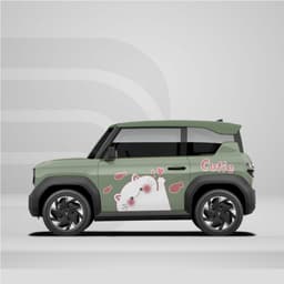 [HỎA TỐC] Sticker Tem Dán Decal Xe VF3 Mẫu Cutie In Hình Theo Yêu Cầu IB Shop Temxe.Net 8