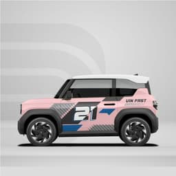 [HỎA TỐC] Sticker Tem Dán Decal Xe VF3 Hình 21 Thể Thao  In Hình Theo Yêu Cầu IB Shop Temxe.Net 3
