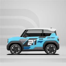 [HỎA TỐC] Sticker Tem Dán Decal Xe VF3 Hình 21 Thể Thao  In Hình Theo Yêu Cầu IB Shop Temxe.Net 2