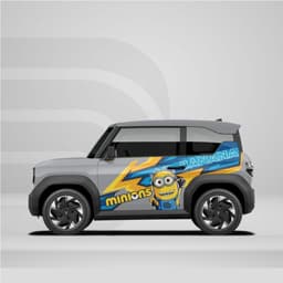 [HỎA TỐC] Sticker Tem Dán Decal Xe VF3 Mẫu Minions In Hình Theo Yêu Cầu IB Shop Temxe.Net 6