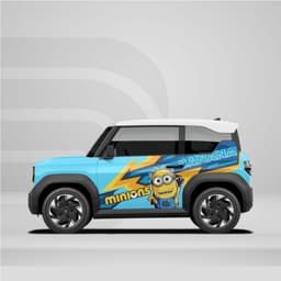 [HỎA TỐC] Sticker Tem Dán Decal Xe VF3 Mẫu Minions In Hình Theo Yêu Cầu IB Shop Temxe.Net 4