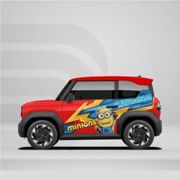 [HỎA TỐC] Sticker Tem Dán Decal Xe VF3 Mẫu Minions In Hình Theo Yêu Cầu IB Shop Temxe.Net 8