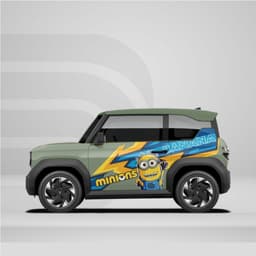 [HỎA TỐC] Sticker Tem Dán Decal Xe VF3 Mẫu Minions In Hình Theo Yêu Cầu IB Shop Temxe.Net 7