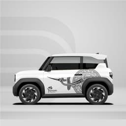 [HỎA TỐC] Sticker Tem Dán Decal Xe VF3 Trống Đồng VN In Hình Theo Yêu Cầu IB Shop Temxe.Net 1