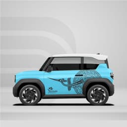 [HỎA TỐC] Sticker Tem Dán Decal Xe VF3 Trống Đồng VN In Hình Theo Yêu Cầu IB Shop Temxe.Net 4