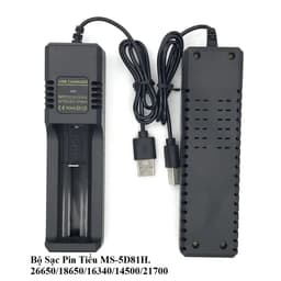 Bộ Sạc Pin Tiểu JIABAO JB-268, BL-05 và Bộ Sạc Pin Tiểu MS-5D81H. 26650/18650/16340/14500/21700 9