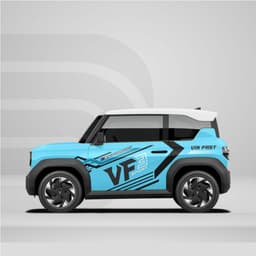 [HỎA TỐC] Sticker Tem Dán Decal Xe VF3 Mẫu  Thể Thao 2 Bên In Theo Yêu Cầu IB Shop Temxe.Net 6