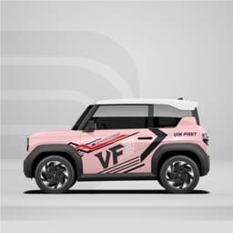 [HỎA TỐC] Sticker Tem Dán Decal Xe VF3 Mẫu  Thể Thao 2 Bên In Theo Yêu Cầu IB Shop Temxe.Net 7