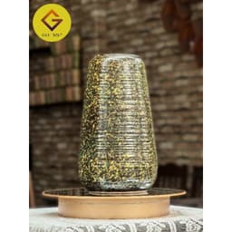Lọ hoa mộc Bát Tràng, bình hoa decor, trang trí size  31cm, bình cắm cành tuyết mai, mơ mận, lọ cắm.hoa trắng 2