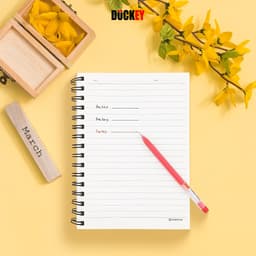 Set 05 Chiếc Bút gel nước thân tam giác Duckey DK-GP-122, Ngòi 0.5mm Siêu Êm 4