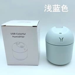 Máy Xông Tinh Dầu Mini Vân Gỗ Có Đèn LED, Máy Phun Sương Tạo Ẩm USB Để Bàn Phòng Ngủ 9
