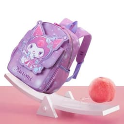 Balo mẫu giáo, mầm non bé trai, bé gái siêu nhẹ, chống thấm nước hình kuromi Melody Cinnamoroll sky 6