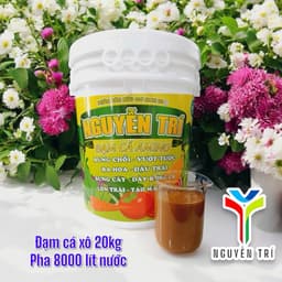 Xô đạm cá nguyên chất 20kg 2