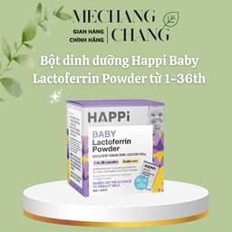 [03/03/2029] Bổ sung Lactoferrin Happi - bột dinh dưỡng hạnh phúc Happi bổ sung Lacto 4