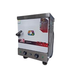 Tủ hấp cơm công nghiệp đa năng 4 khay Việt Nam, tối ưu cho hấp cơm, hải sản, giò chả, bánh bao, 10-12kg/mẻ. 3