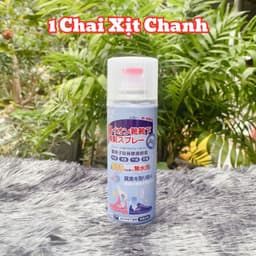 Combo 5 Chai Xịt Khử Mùi Giày Dép NaNo Bạc, Xịt Khử Mùi Hôi Chân Nano 260ml 9