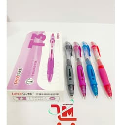 Hộp 12 Cây Bút Gel T3/S08 Hiệu LEX, KING Ngòi 0.5MM/Màu Mực Đậm, Tươi Sáng, Ngòi Êm, Dễ Sử Dụng (Giao Mẫu Ngẫu Nhiên) 2