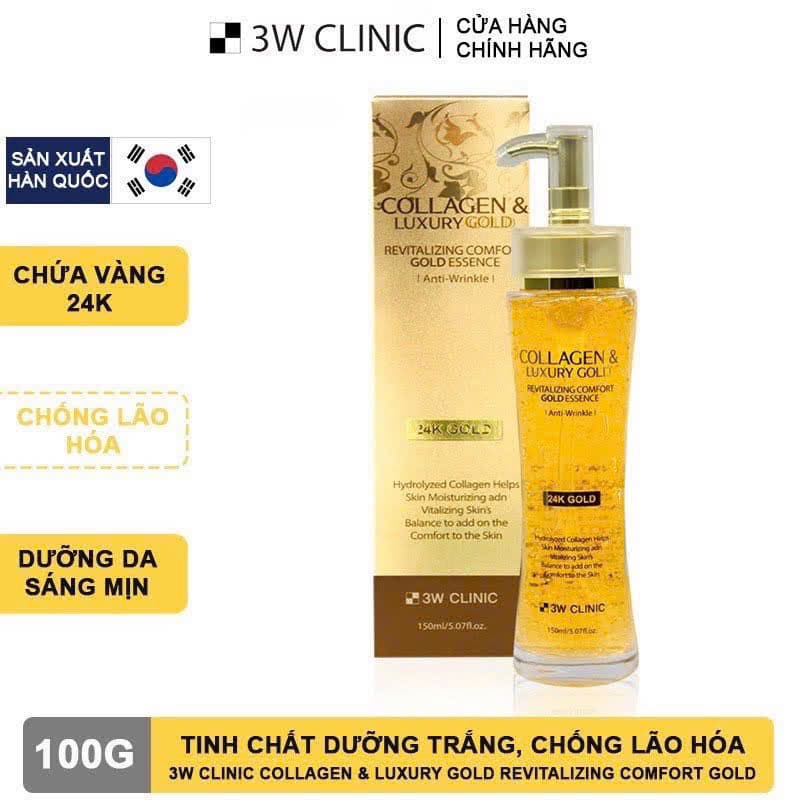 Serum vàng 3W Clinic Gold Luxury & Collagen 150ml