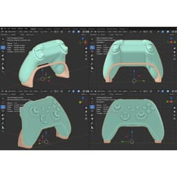 Giá Đỡ Tàng Hình Tay Cầm Xbox - Kệ Treo Tay Cầm Gaming Decor Góc Máy [Mê 3D] 3