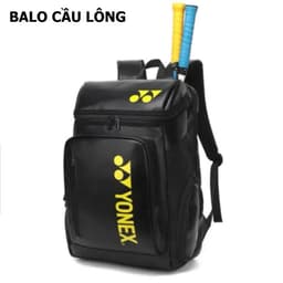 { HỎA TỐC } Balo cầu lông chống nước YONEX 1408 Chất liệu Da PU Cao Cấp 5