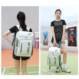 { HỎA TỐC } Balo cầu lông chống nước YONEX 1408 Chất liệu Da PU Cao Cấp 6