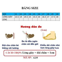 Giày thể thao das cho bé 1- 5 tuổi  .A235 2