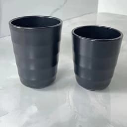 Combo 10 Cốc Tròn Thái Nhám 250 ml, 330 ml Bền đẹp chịu nhiệt tốt, nhựa cao cấp hàng Việt Nhật 6