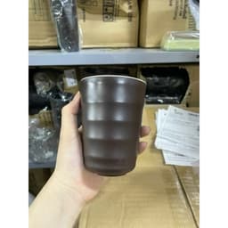 Combo 10 Cốc Tròn Thái Nhám 250 ml, 330 ml Bền đẹp chịu nhiệt tốt, nhựa cao cấp hàng Việt Nhật 2