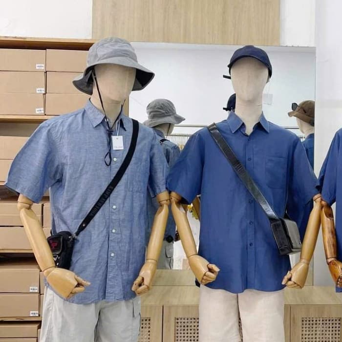 Manocanh Vải Nam Tay Nhựa Vàng, Cốt Nam Có Tay Dùng Cho Shop Thời Trang Nam