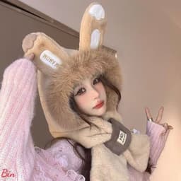 Mũ + Khăn Quàng Cổ Hai Trong Một 1