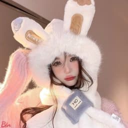 Mũ + Khăn Quàng Cổ Hai Trong Một 2