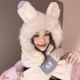 Mũ + Khăn Quàng Cổ Hai Trong Một 3