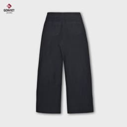 [ẨN] Quần Dài Nữ GENVIET JEANS Vải Denim Dày Dặn, Co Giãn Form Suông Thời Trang Hiện Đại W241.G. 8784 3