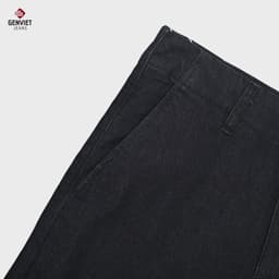 [ẨN] Quần Dài Nữ GENVIET JEANS Vải Denim Dày Dặn, Co Giãn Form Suông Thời Trang Hiện Đại W241.G. 8784 8