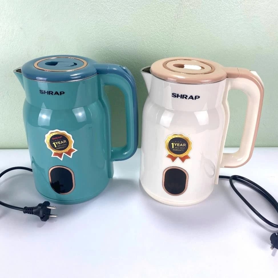Ấm Siêu Tốc S.HRAP Mẫu Mới Dung Tích 3L Công suất 1500w Có tự ngắt khi sôi An toàn và Tiết kiệm