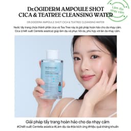 Nước Tẩy Trang Sạch Sâu Cho Mọi Loại Da Dr.Ogiderm Ampoule Shot 500ml Hàn Quốc 6