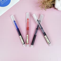Combo 10 Cái Bút gel ngòi kim mực nước ngòi 0.5mm mực đều Êm Trơn Muji 5