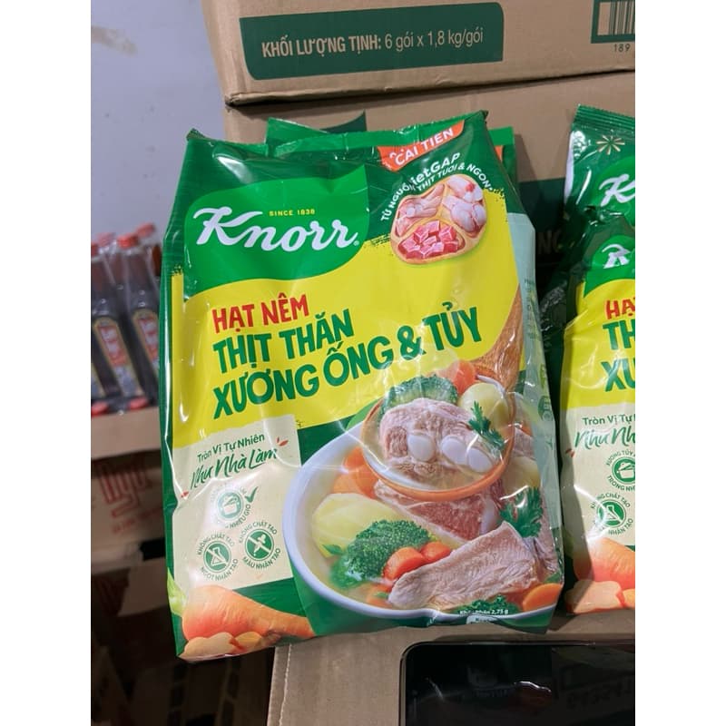 túi hạt nêm knor 1,8kg