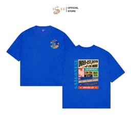 Áo thun gia đình Unisex tỉnh thành - Hồ Chí Minh, áo thun bé trai bé gái form rộng in họa tiết ISEE VN Local Brand IS40 6