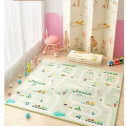 Thảm Xốp XPE Cao Cấp Phủ Silicone 2 Mặt Gấp Gọn Momii, Thảm Trải Sàn 2 Mặt Chống Thấm Chống Trơn Hàn Quốc (1m8x2m) 9