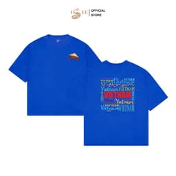 Áo thun unisex tỉnh thành áo thun bé trai, bé gái form rộng in nón lá Việt Nam ISEE VN Local Brand - IS38 4