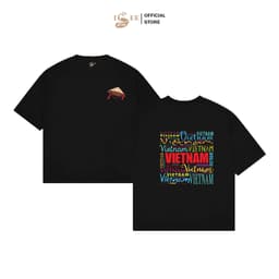 Áo thun unisex tỉnh thành áo thun bé trai, bé gái form rộng in nón lá Việt Nam ISEE VN Local Brand - IS38 5