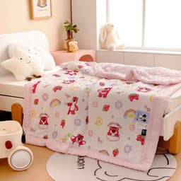 Chăn Lụa Lạnh Cho Bé Kích Thước 100x150cm , Chăn Mền Băng Lạnh Disney Cho Bé Đi Học Shop Miu Bedding 1