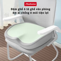 Đệm Ngồi Cao Su Non Êm Ái Chống Ê Mỏi Mông JYoohome Nệm Lót Ghế Dùng Trong Văn Phòng Học Tập 1