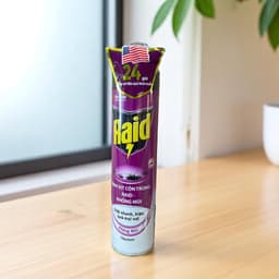 Bình Xịt Muỗi Raid 520ml – Xịt Côn Trùng Chính Hãng, 3 Mùi Hương Lựa Chọn 3